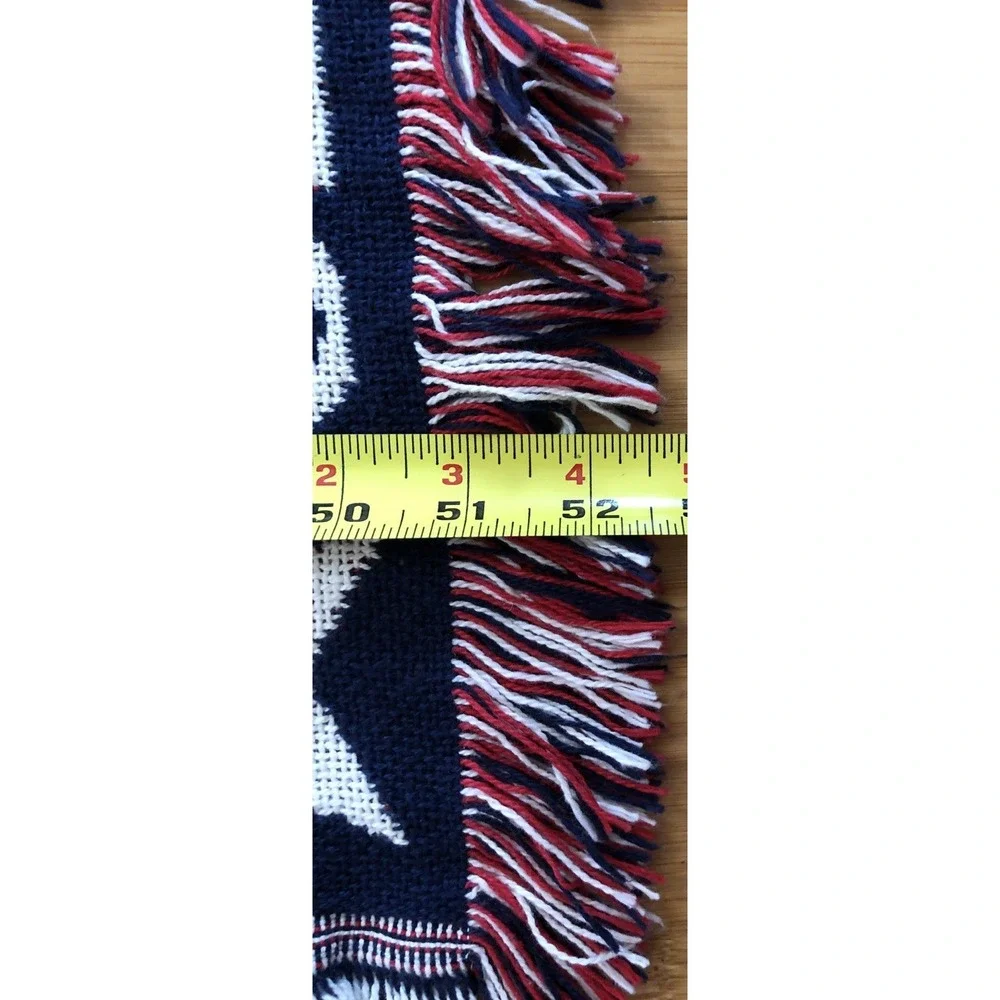 Old Glory American Flag Throw Blanket Tapestry Patriot Afghan 69